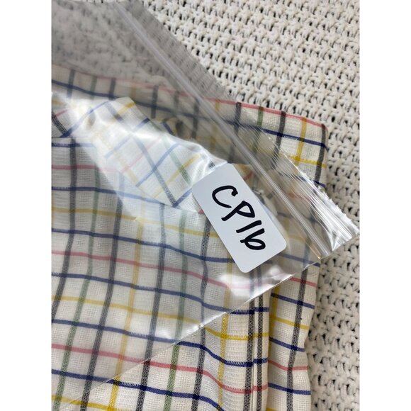 Modcloth Up With The Fun Plaid  Sleeveless Shift Dress‎ Women Large Pinup Retro - Picture 14 of 16